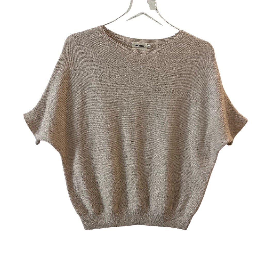 The Reset R Label Essential Pullover Wool Sweater Natural S/M - Picture 3 of 13